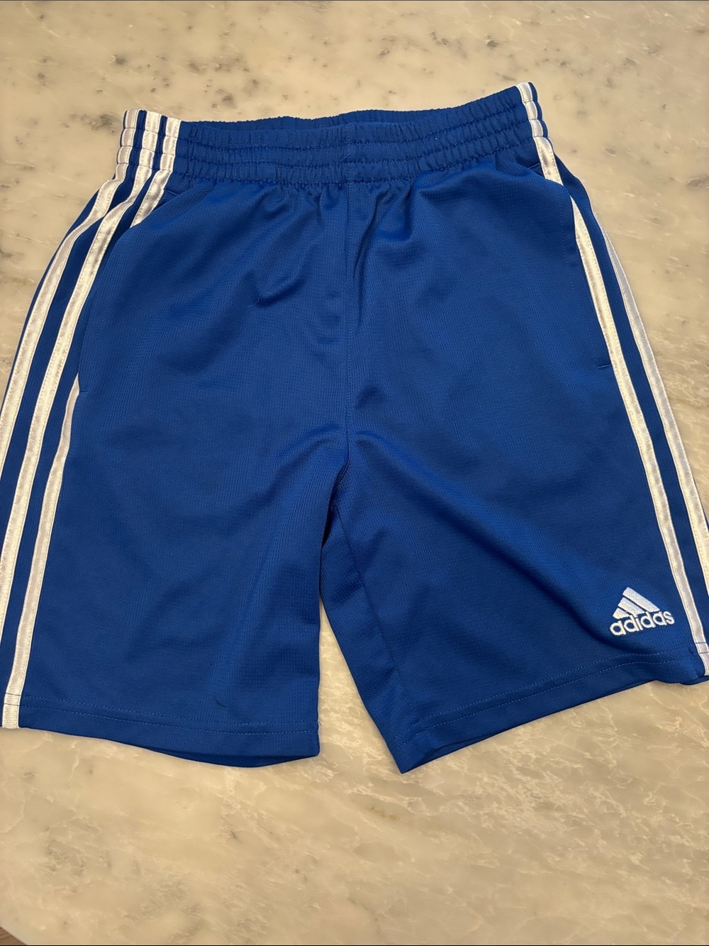 Adidas Kids Athletic Shorts Duo - Blue & Gray - Picture 3 of 6